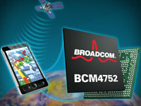 навігаційний чип Broadcom BCM4752