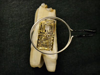 графеновий сенсор на зубі