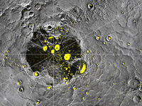 "холодні пастки" на поверхні Меркурія