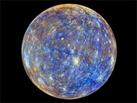 кольорове зображення Меркурія