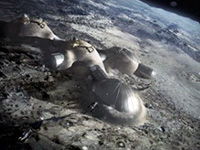 перша космічна база на Місяці