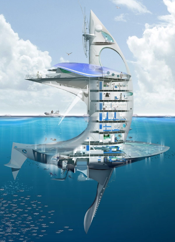 seaorbiter - вертикальний дослідницький корабель
